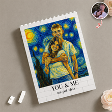 Load image into Gallery viewer, Custom Photo Building Block Art Unique Anniversary Gift for Couple
