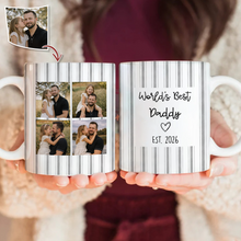 Load image into Gallery viewer, Personalized Photo Mug Gift for Dad Custom Design Father's Day
