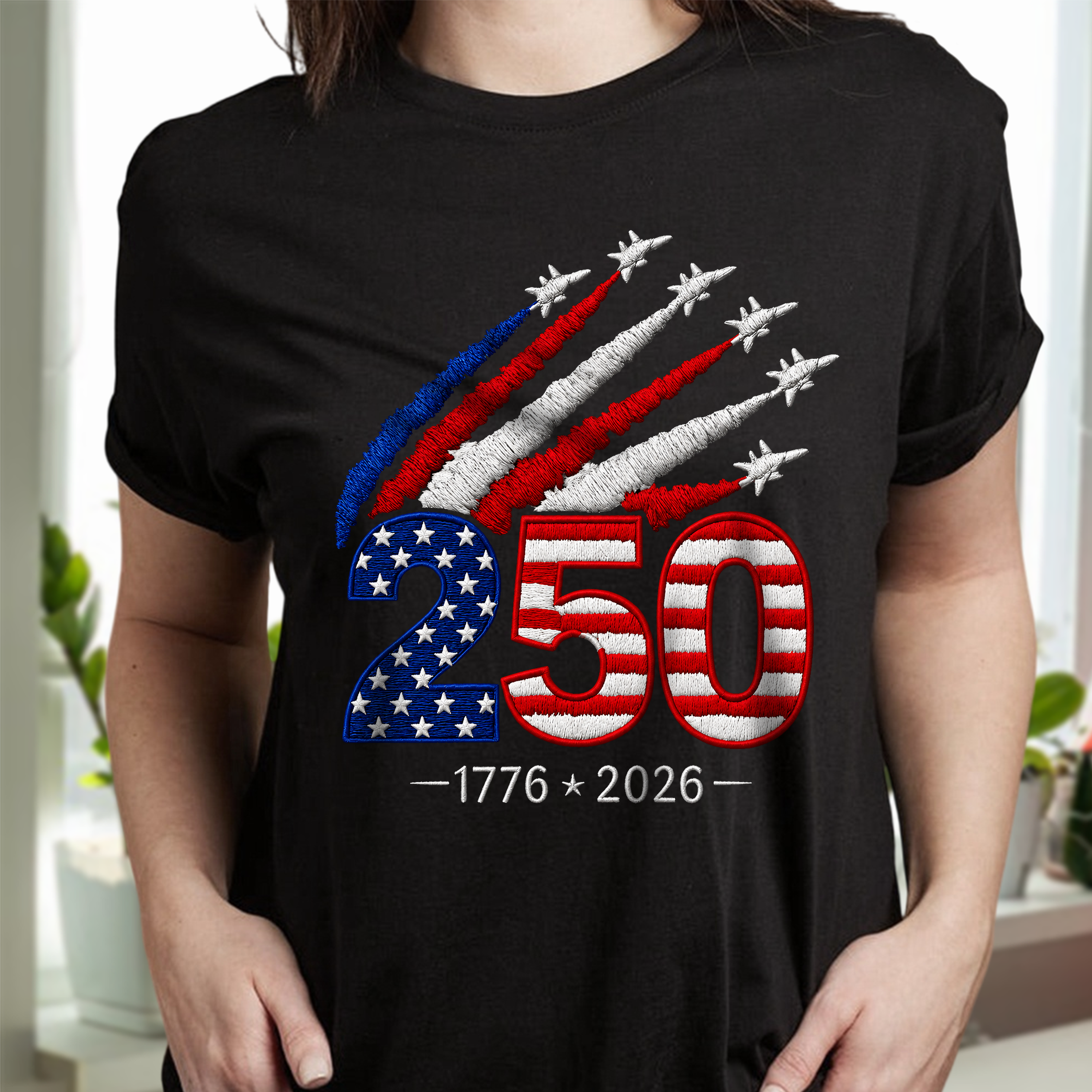 1776–2026 America Anniversary Dark Shirt Custom Gift for Dad