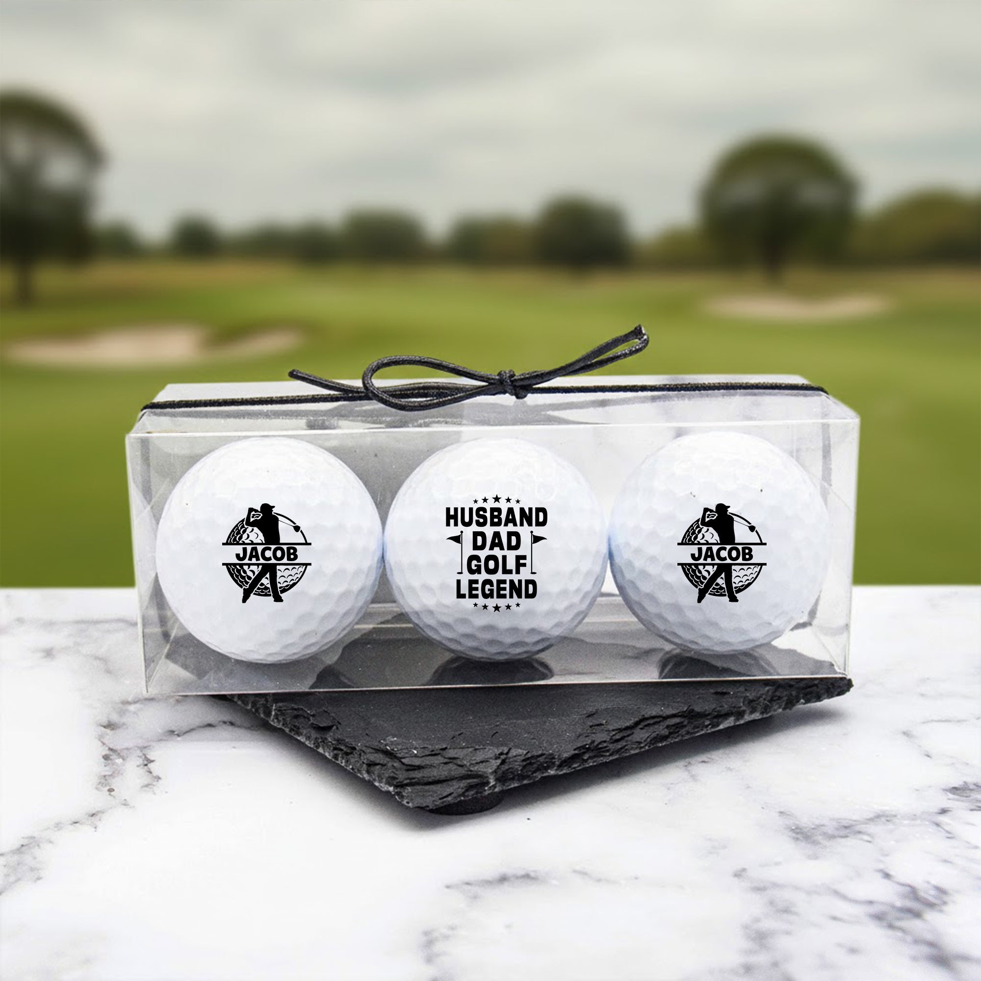 Personalized Golf Ball Custom Gift for Dad Husband Funny
