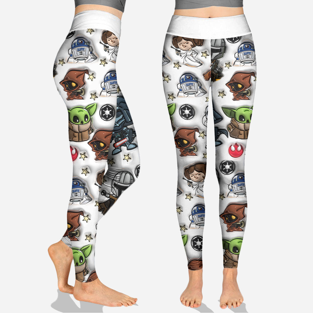 Personalized Star Wars Hoodie and Leggings Set Custom Name Gift