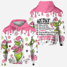 Load image into Gallery viewer, Personalized Christmas Grinch Hoodie and Leggings Set Gift
