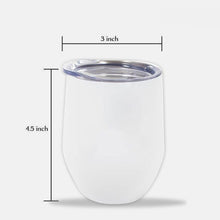 Load image into Gallery viewer, Personalized Wine Tumbler with Fun Disney Print Gift for Mom
