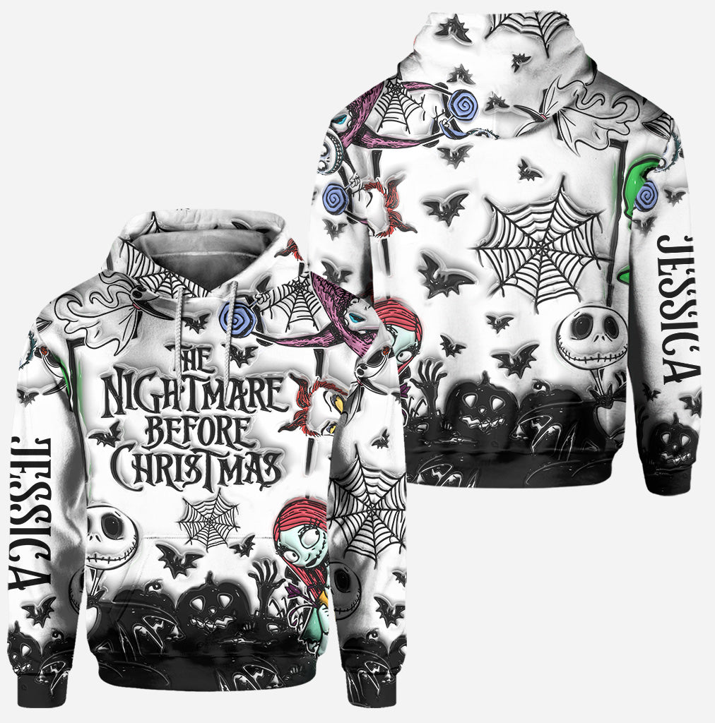 Personalized Nightmare Before Christmas Hoodie & Leggings Set