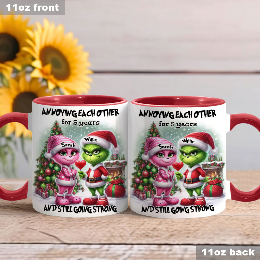 Personalized Accent Mug Annoying Each Other Gift for Couple Christmas