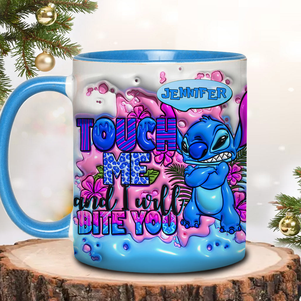 Personalized Ohana Accent Mug Custom Name Unique Gift