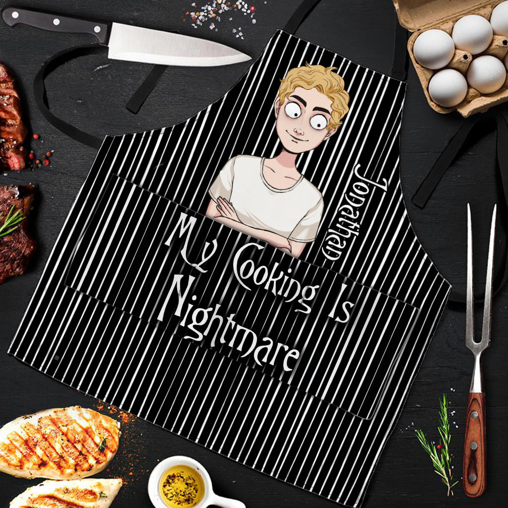 Personalized Cooking Apron Custom Name Unique Gift for Him/Her