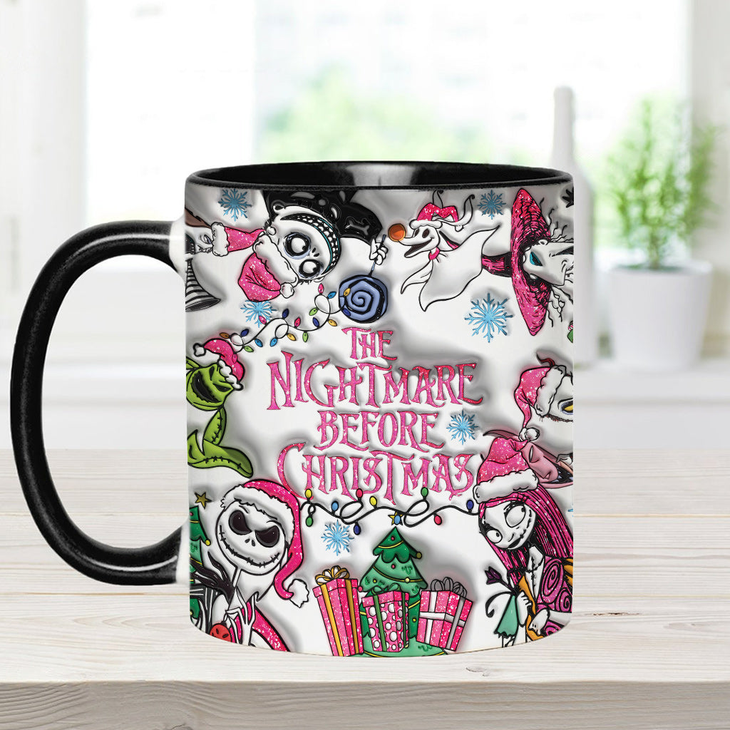 Personalized Nightmare Before Christmas Accent Mug Gift