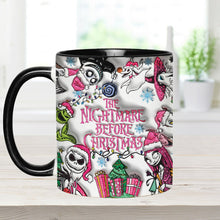 Load image into Gallery viewer, Personalized Nightmare Before Christmas Accent Mug Gift
