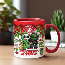 Load image into Gallery viewer, Personalized Grinch Accent Mug Custom Name Christmas Gift
