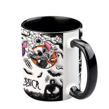 Load image into Gallery viewer, Personalized Nightmare Before Christmas Accent Mug for Gifts
