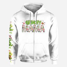 Load image into Gallery viewer, Personalized Grinch Mama All Over Shirt for Christmas Gift
