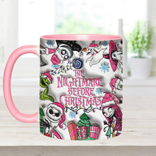 Load image into Gallery viewer, Personalized Nightmare Before Christmas Accent Mug Gift
