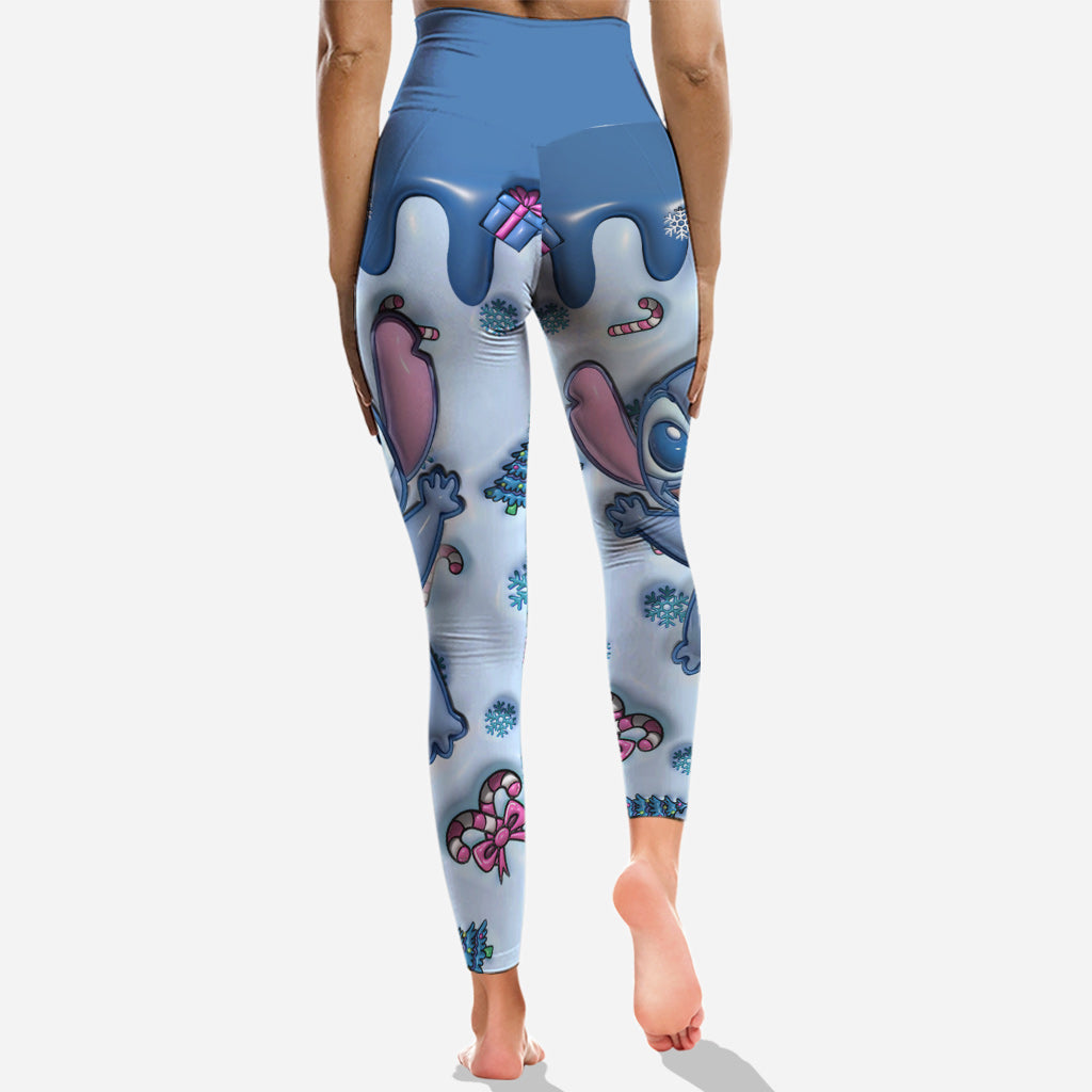 Personalized Ohana Hoodie and Leggings Set Custom Name Gift