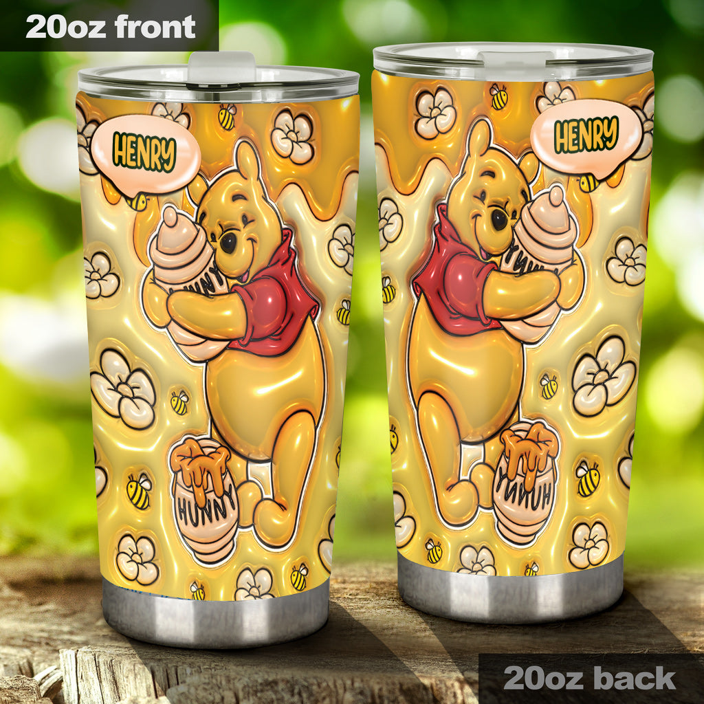Personalized Cute Friends Mouse Tumbler Custom Name Gift
