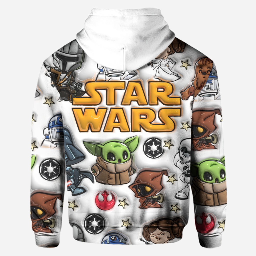 Personalized Star Wars Hoodie and Leggings Set Custom Name Gift