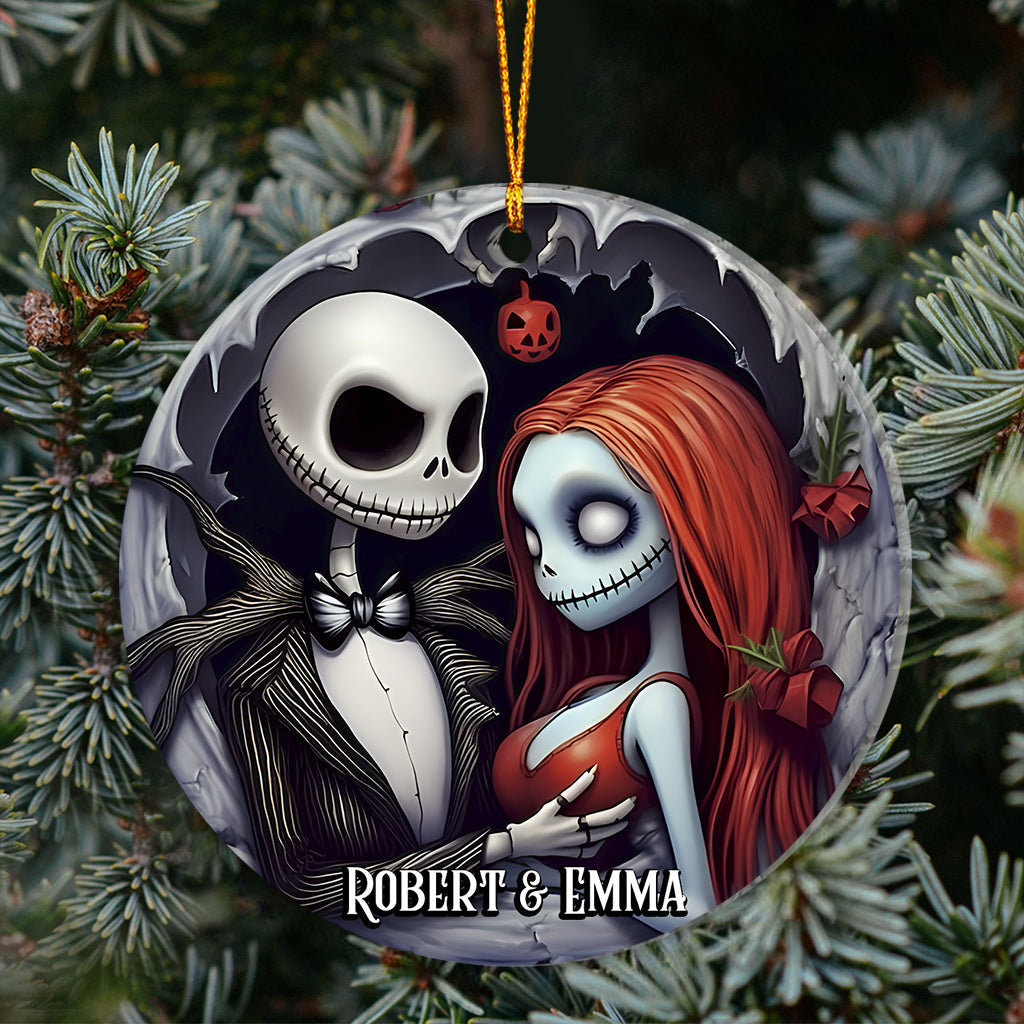 Personalized Nightmare Ornament Custom Name Holiday Gift