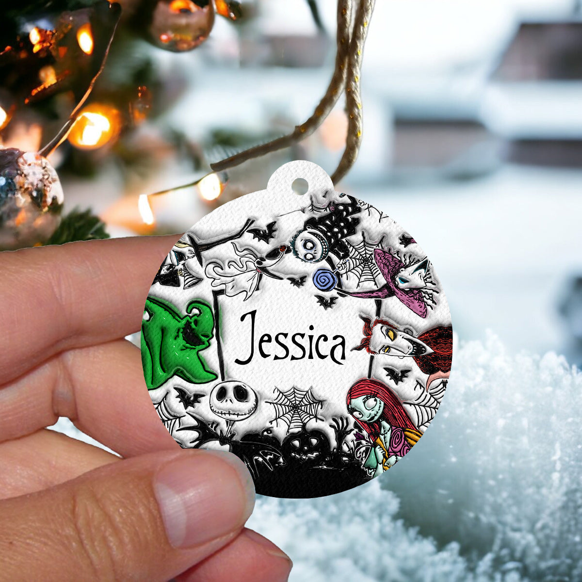 Personalized Nightmare Before Christmas Air Freshener Gift
