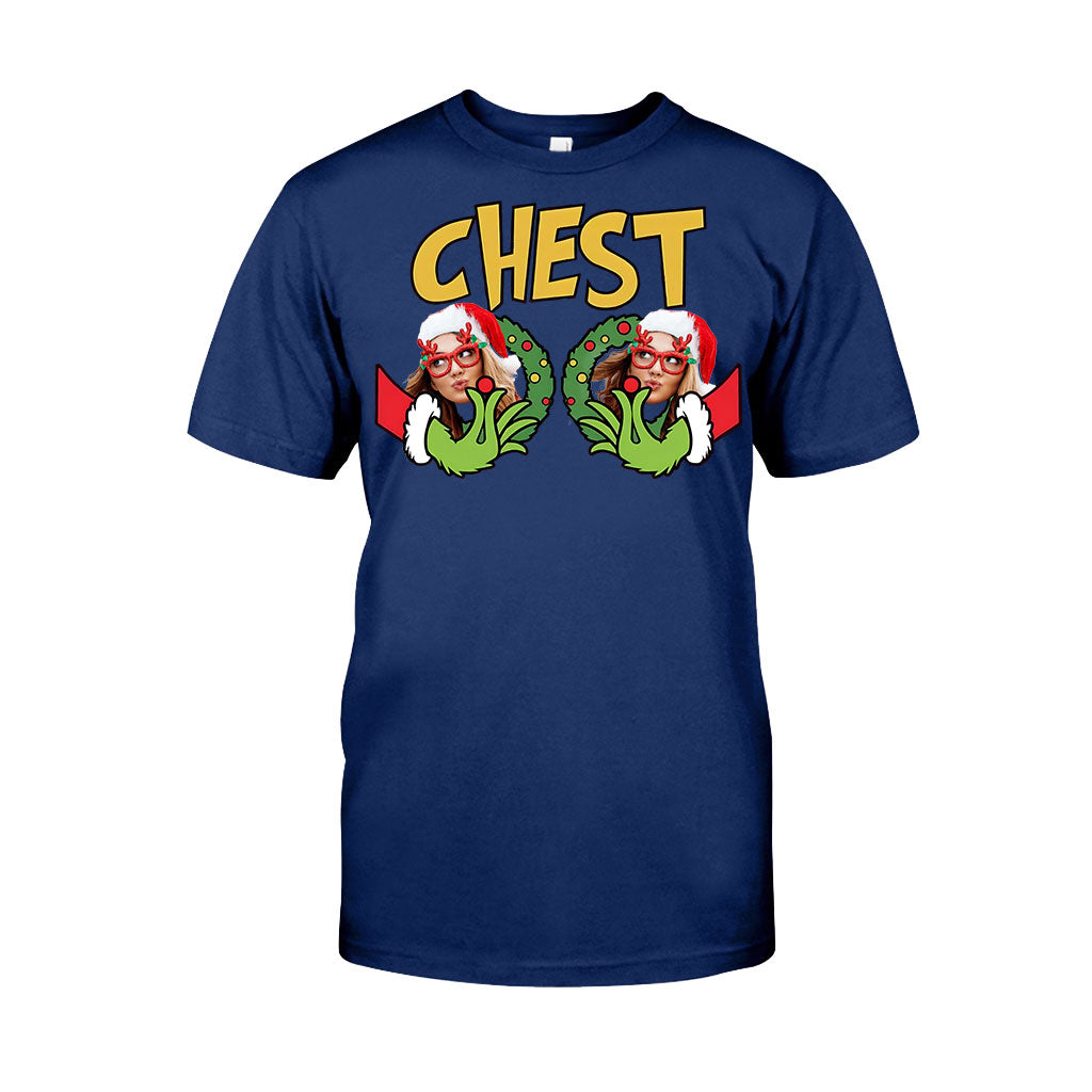 Personalized Grinchmas Christmas T-Shirt & Hoodie with Custom Name