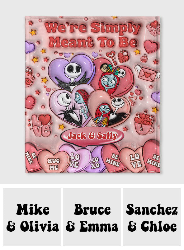 Personalized Nightmare Blanket Custom Love Design Gift