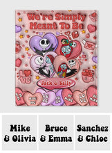 Load image into Gallery viewer, Personalized Nightmare Blanket Custom Love Design Gift
