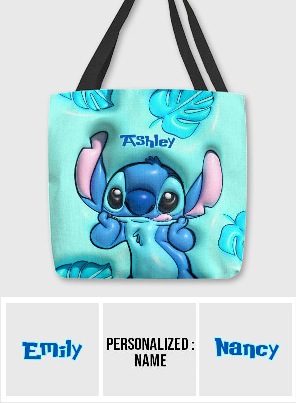 Personalized Ohana Tote Bag Custom Name Unique Gift