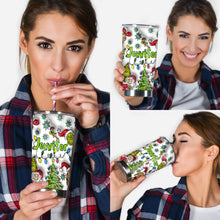Load image into Gallery viewer, Personalized Grinch Tumbler with Name Custom Christmas Gift
