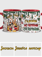 Load image into Gallery viewer, Personalized Accent Mug with Two-Tone Design for Couples
