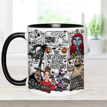 Load image into Gallery viewer, Personalized Nightmare Before Christmas Accent Mug Gift Idea
