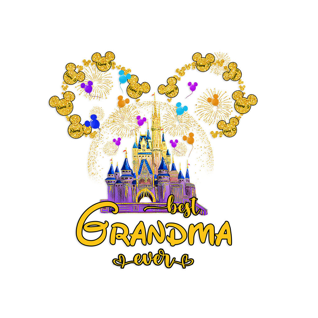 Personalized Best Grandma Ever Decal Die Cut Gift for Grandma