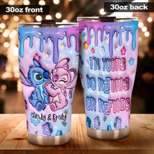 Load image into Gallery viewer, Personalized Ohana Tumbler Custom Couple Gift for Weddings

