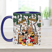 Load image into Gallery viewer, Personalized Accent Mug with Two-Tone Design for Couples
