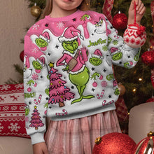 Load image into Gallery viewer, Personalized Grinch Ugly Christmas Sweater Gift for Mom
