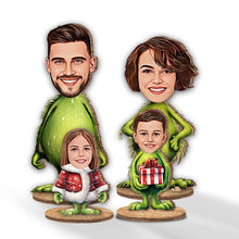 Load image into Gallery viewer, Personalized Grinchmas Freestanding Wood Plaque Christmas Gift
