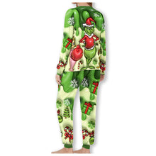 Load image into Gallery viewer, Personalized Grinch Christmas Pajamas Set for Family
