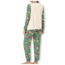 Load image into Gallery viewer, Personalized Grinch Christmas Pajama Set for Family | Custom Names
