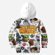Load image into Gallery viewer, Personalized Star Wars Hoodie and Leggings Set Custom Name Gift
