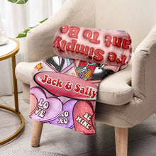Load image into Gallery viewer, Personalized Nightmare Blanket Custom Love Design Gift
