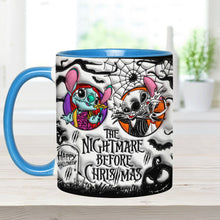 Load image into Gallery viewer, Personalized Nightmare Before Christmas Accent Mug for Gifts
