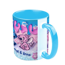 Load image into Gallery viewer, Personalized Ohana Accent Mug Unique Gift for Couples

