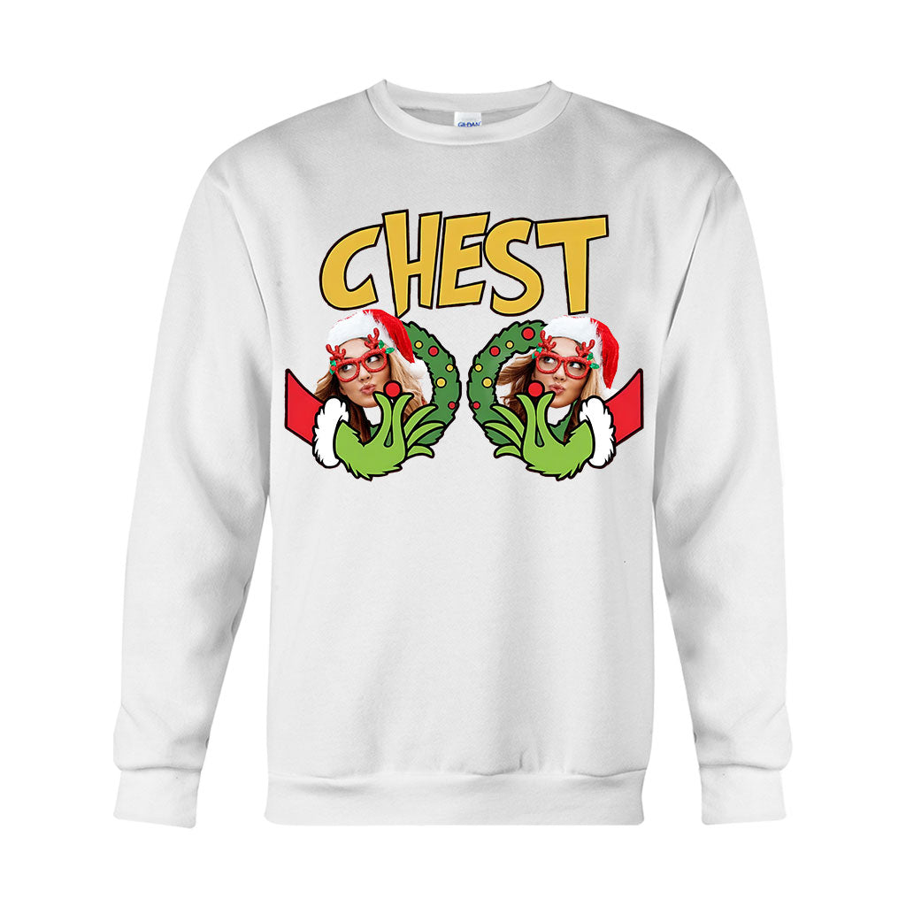 Personalized Grinchmas Christmas T-Shirt & Hoodie with Custom Name