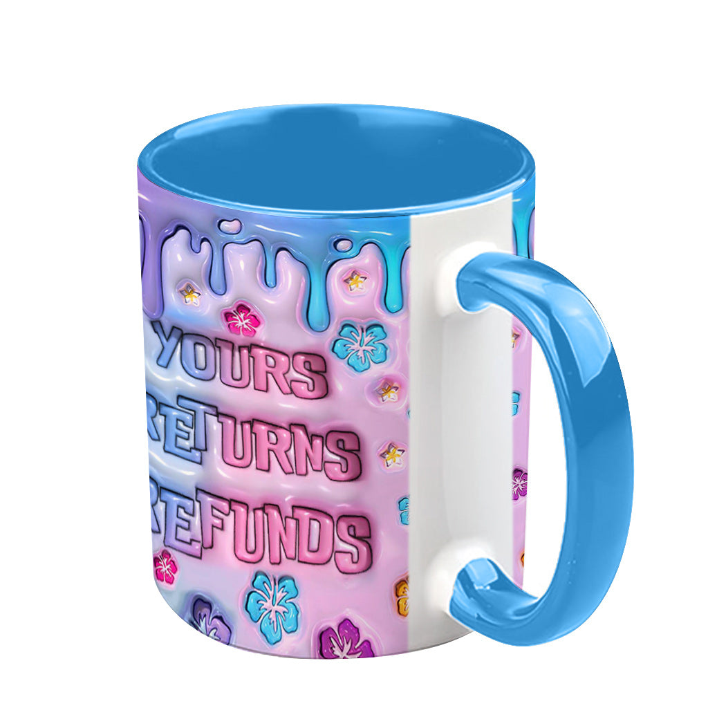 Personalized Ohana Accent Mug Custom Name Gift for Partner