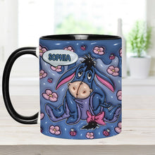 Load image into Gallery viewer, Personalized Mouse Accent Mug Custom Name Gift for Kids
