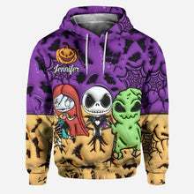 Load image into Gallery viewer, Personalized Nightmare Hoodie and Leggings Set for Halloween
