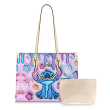 Load image into Gallery viewer, Personalized Ohana Leather Handbag Custom Name Gift for Her
