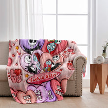 Load image into Gallery viewer, Personalized Nightmare Blanket Custom Love Design Gift
