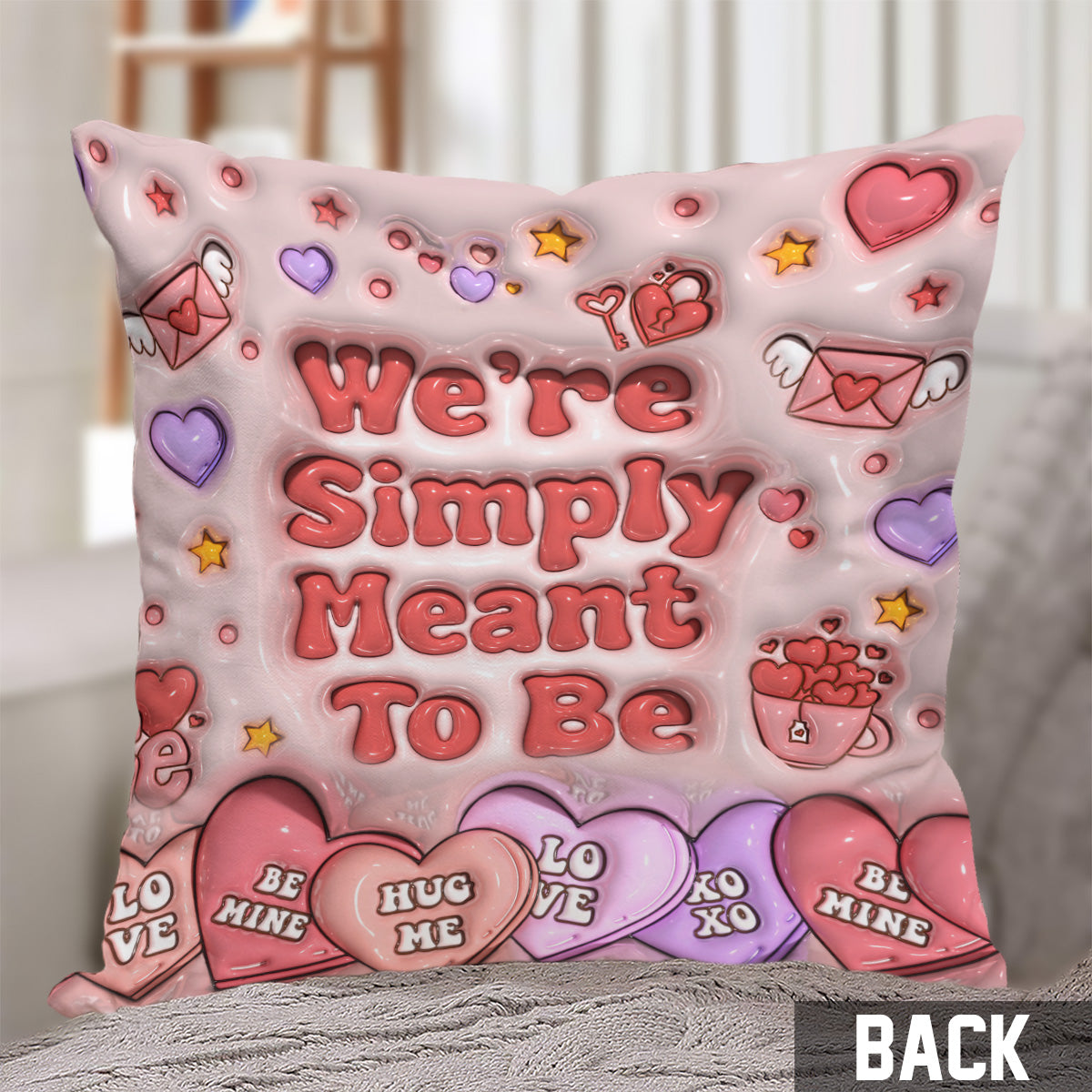 Personalized Nightmare Before Christmas Throw Pillow for Couples | Unique Gift Idea