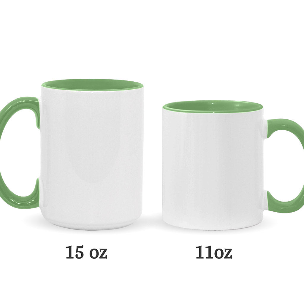 Personalized Christmas Accent Mug with Grinch Design for Kids