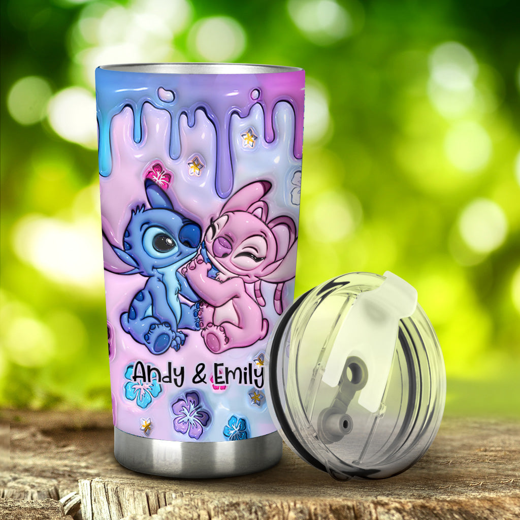 Personalized Ohana Tumbler Custom Couple Gift for Weddings