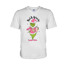 Load image into Gallery viewer, Personalized Grinch Christmas T-shirt and Hoodie Gift for Mom
